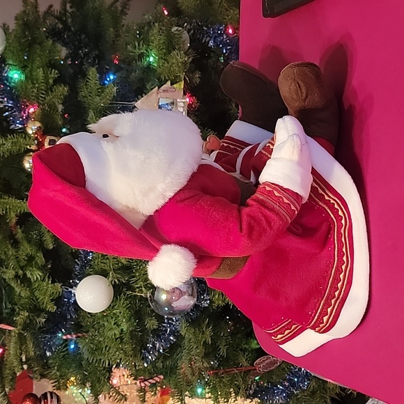 Hallmark The Polar Express Santa Claus Talking Plush 18" Jingle Bell Christmas - Picture 4 of 7